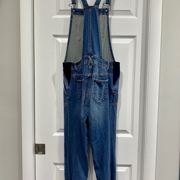 Indigo Blue Maternity Overalls - Picture 7 of 7